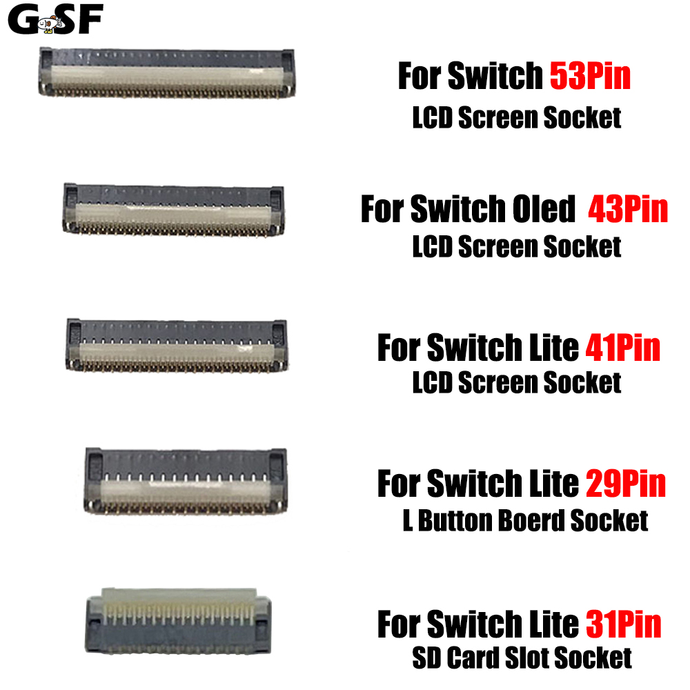 5PCS New LCD Screen FPC Ribbon - Push Fit Connector review and price