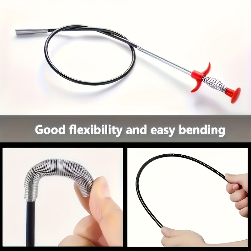 1Pc sewer dredger, toilet clog - Drain Pipe Clip review and price
