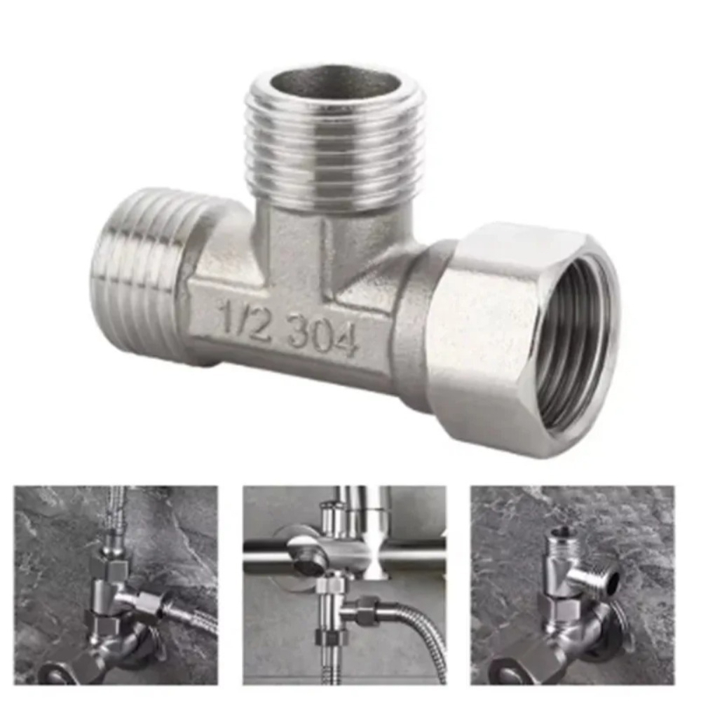 G1/2 Stainless Steel T Adapter - Shower Valve Cartridge review and price