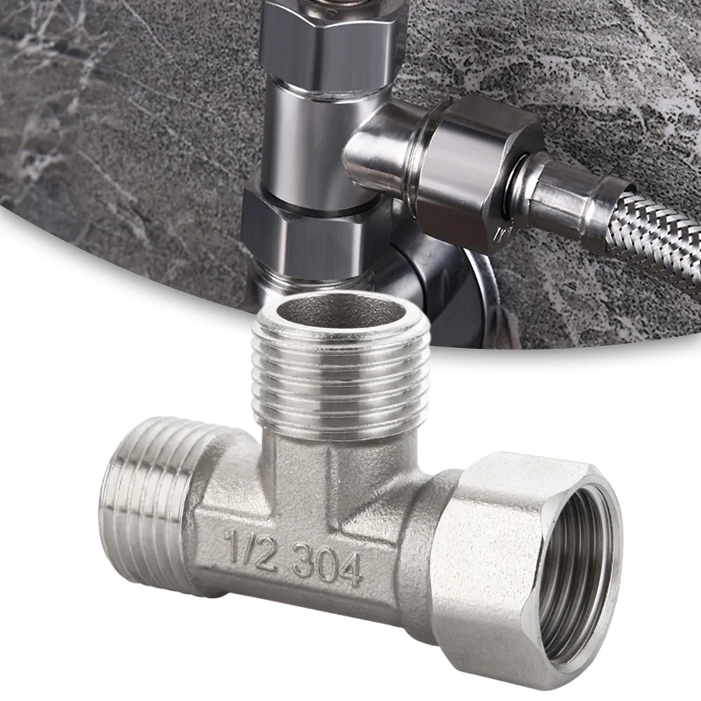 Stainless Steel T Adapter G1/  - Shower Valve Cartridge review and price