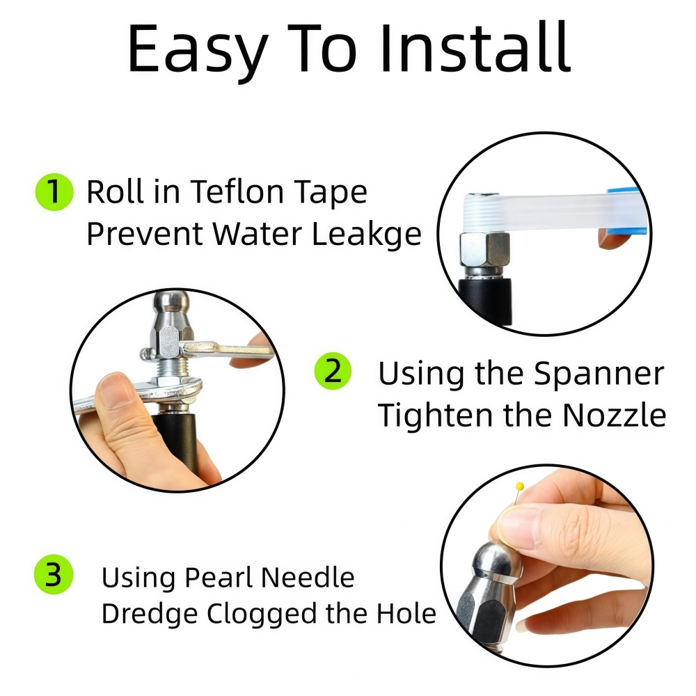 5~50m Pressure Washer Sewer Je - Drain Pipe Clip review and price