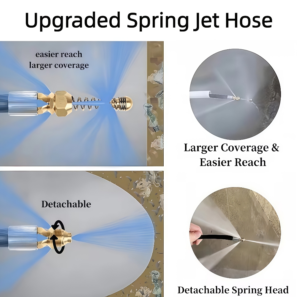 5~50m Pressure Washer Sewer Je - Drain Pipe Clip review and price