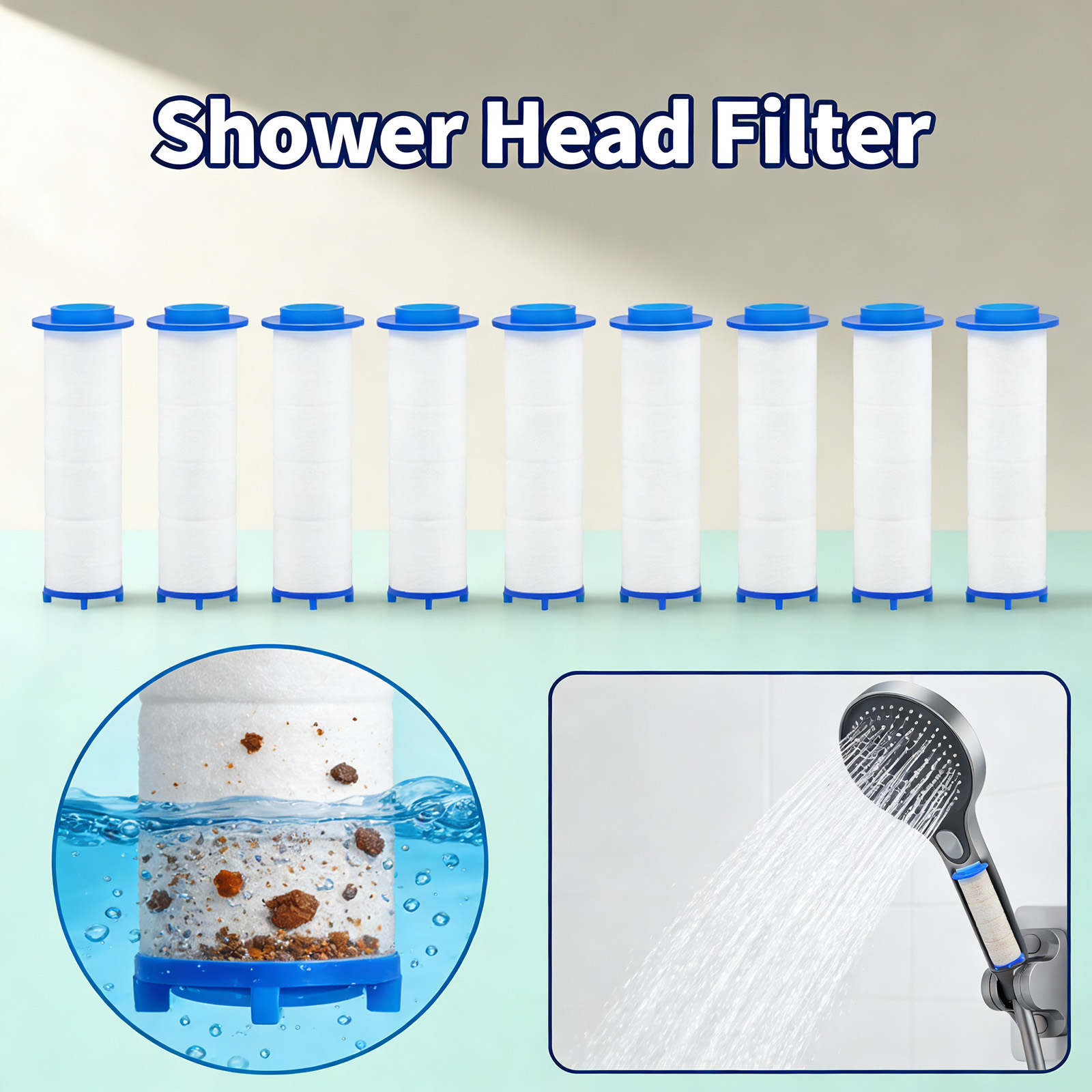 20Pcs Replacement Shower Filte - Shower Valve Cartridge review and price